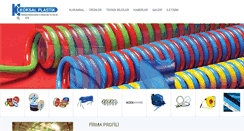 Desktop Screenshot of koksalplastik.com.tr